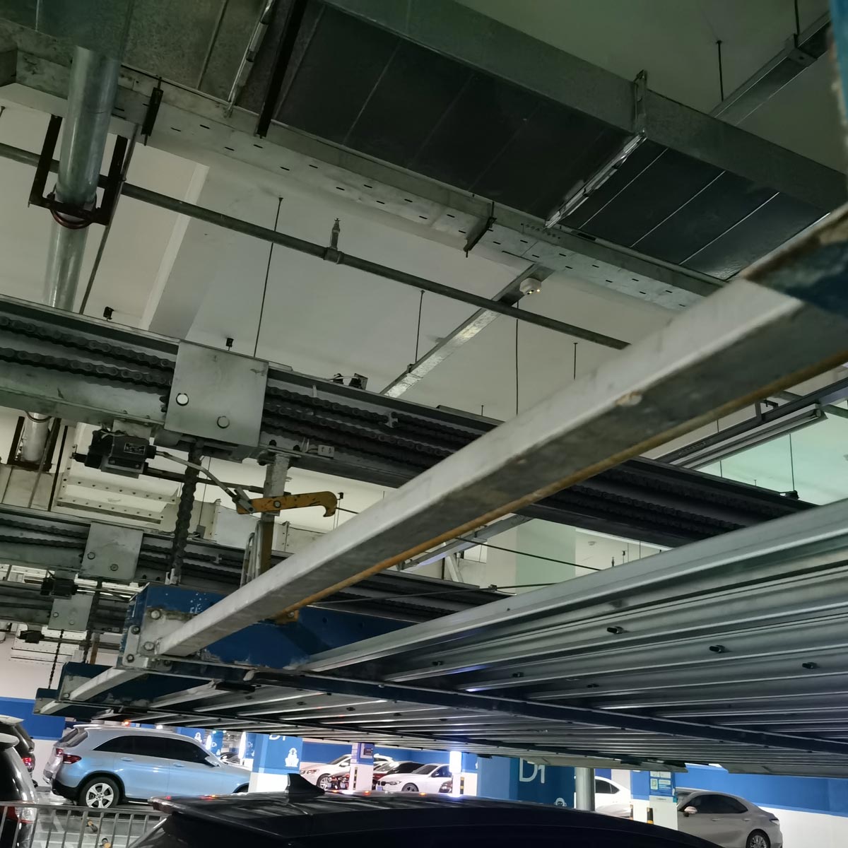 PSH4-6層升降橫移式機械立體停車設備